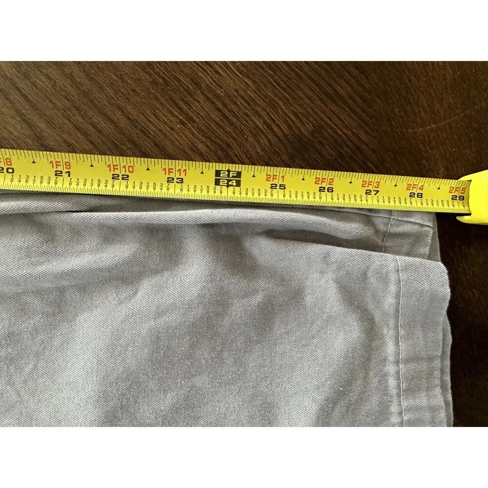 J.Crew Pants Mens 36x32 Gray Straight Fit Casual Stretch Cotton Khaki Chinos